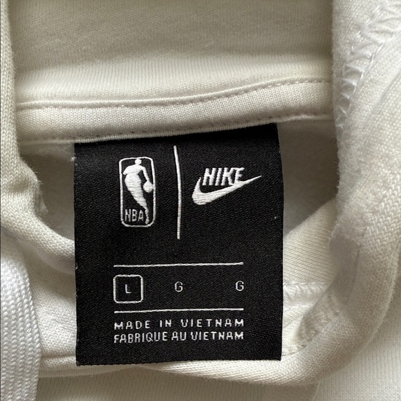 Nike Chicago Bulls Hoodie 2019 City Edition White Mens Size Large - Picture 5 of 5